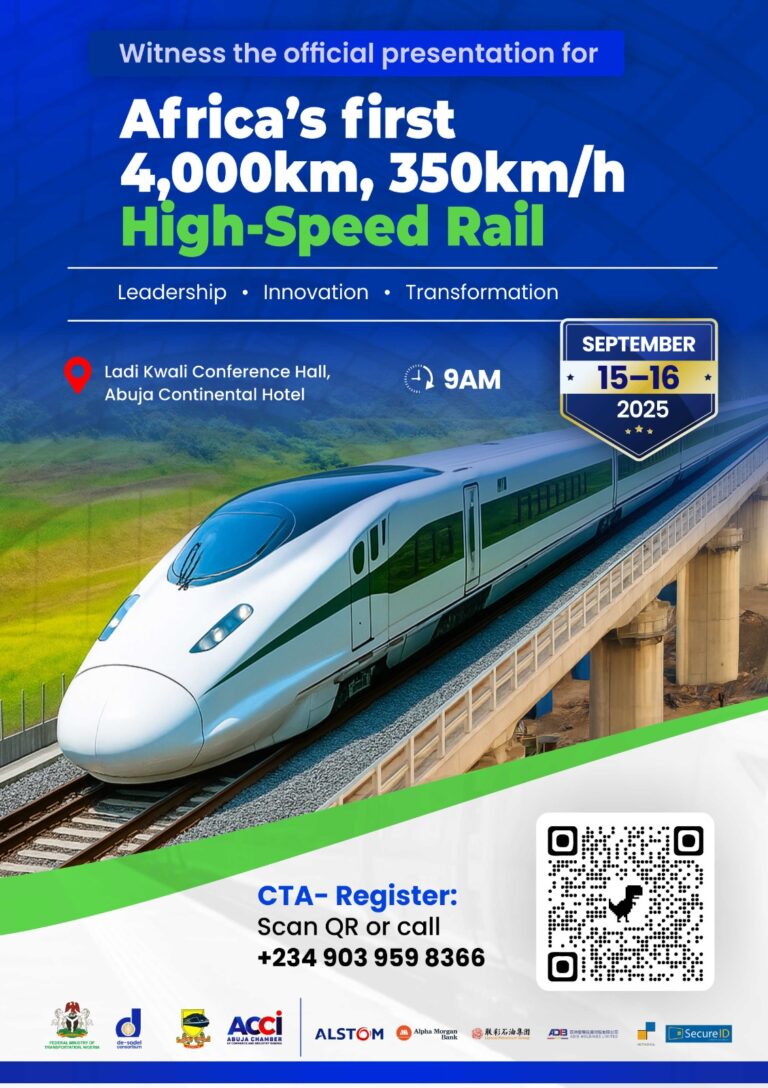The Bullet Train Project: Game-Changer for Nigeria’s Sustainable Development
